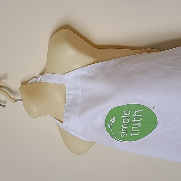 NWOT Sipmple Truth White Apron 30"×43" - Picture 3 of 6